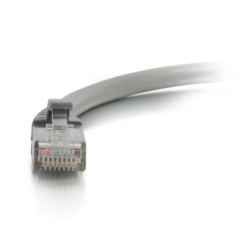 C2G Legrand Cat6 Ethernet Cable, Snagless Unshielded Cat6 Patch Cable, Gray Network Patch Cable, 12 Foot Snagless UTP Ethernet Cable, 1 Count, C2G 03970 - Image 3